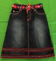 pumpkin patch russian doll line sz 6 long skirt BNWT VINTAGE