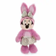 MINNIE MOUSE in EASTER BUNNY Suit Rabbit Plush Pink Stuffed Animal Disney Store