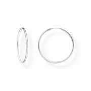 Buy Medium Hoop Earrings Silver by Thomas Sabo online - THOMAS SABO Australia