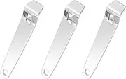 3 Pcs Bottle Opener Multifunctional Stainless Steel Oral Liquid Cap Opener Mini Pocket Oral Liquid Vial Manual Can Opener Tool for Clinic Hospital Medicine Bottle
