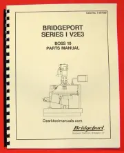 BRIDGEPORT Series I V2E3 BOSS 10 CNC Milling Machine Parts Manual 0080