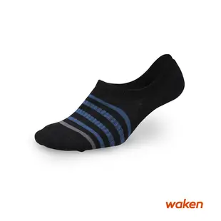waken 精梳棉超低條紋運動襪 / 襪子 / 男款 隱形襪