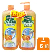 在飛比找樂天市場購物網優惠-依必朗 洗潔精-柑橘 (1＋1組合包) 1000g (6組)