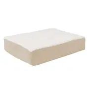 Orthopedic Dog Bed - 2-Layer Memory Foam Pet Bed with Machine Washable Sherpa...