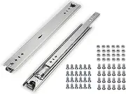 Heavy Duty Drawer Slides 24 Inch, Truck Bed Slide Out Fridge Slide Truck Bed Drawer Generator Slide Out Tray RV Drawer Slides,Full Extension Tool Box Drawer Slide Heavy Duty 260 lbs Hardwares Included