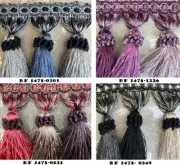 Luxury Beaded Tassel Fringe Trim 3.5" Style# Bf 1478 , Sold By the Yard