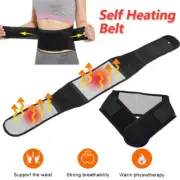 Self-Heated Lumbar Lower Back Brace Pain Support Relief Orthosis Waist Belt Warm