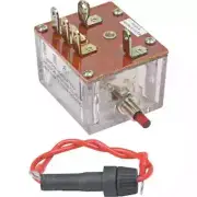 Disconnect Switch Magnetic 12V Weather Sealed Push Button Reset 10A