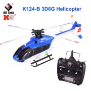 Wltoys XK EC145 K124 6CH 3D 6G System Brushless Motor RC Helicopter/ Transmitter