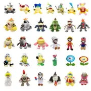 Super Mario Bros Bowser Koopalings Hammer Bro Captain Toad Plush Toy Optional