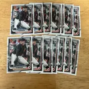 Kyle Harrison (14) 2024 Bowman #11 Rookie Lot - San Francisco Giants