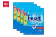 Finish Power Essential Lemon 360 Dishwashing Tablets (4 x 90 Pack)