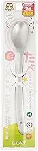 Noji CUT-L02 Soft Spoon, for Right Hand, for Ages 2 and Up, Made in Japan, Dishwasher Safe, Stainless Steel, for Right Hand, Silver