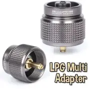 G-Works LPG Adapter/camping Propane Small Tank Input and a Lindal Valve Output