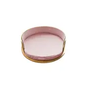 Rumi Round Pet Bed Medium Velvet Pink