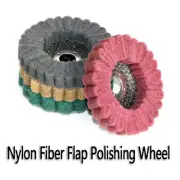 100*16mm 4inch Nylon Fiber Polishing Wheel Buffing Wheel Grinding Wheel 1Piece