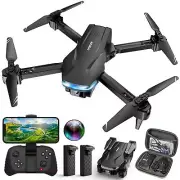 Drone with Camera 1080P HD FPV Foldable Drone for Beginners