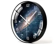 12 Inch Simple Starry Sky Classic Silent Wall Clock Home Living Room Office Decoration