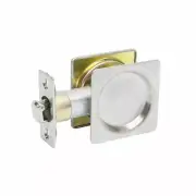 Lane Square Passage Cavity Slider - Satin Stainless Steel - Retail Pack