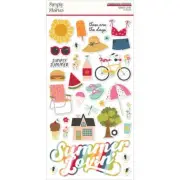 Simple Stories ~ SUMMER LOVIN' ~ Chipboard Stickers