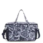 Vera Bradley Women's Recycled Ripstop Family Cooler Java Navy & White One Size