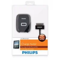 在飛比找PChome商店街優惠-【PHILIPS飛利浦】IPAD專用USB高效能2.1A充電