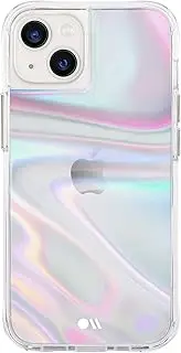 Force Technology Case-Mate Soap Bubble Case with Antimicrobial for iPhone 13 6.1 Inch, Multicolor