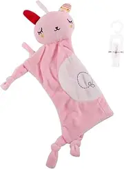 Hoement Animal Comforter Soothing Toy Baby Blanket Towel Set Soft Plush Toys for Newborns Safe Pp Cotton Materials