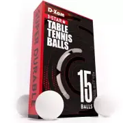 15 Pcs 1 Star Ping Pong Balls Table Tennis Paddle Balls for Training & Practice