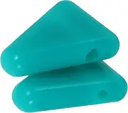 MAGICLULU 2pcs Tuning Fork Protective Silicone Base Holder Stand For Musicians And Professionals Sound Healing Meditation Yoga Practice Triangle Green
