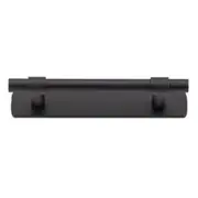Helsinki Cabinet Pull with Backplate CTC96mm Matt Black