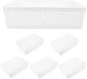 jojofuny 6pcs File Organizer Capacity Desktop Holder for Cosmetics Office Supplies File Basket for Neat and Orderly Storage for Home Office Use