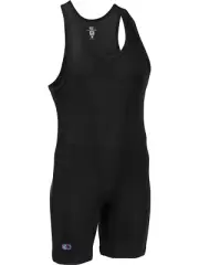 Cliff Keen Relentless Compression Gear Wrestling Singlet size XS BLACK