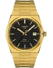 [Tissot] PRX Powermatic 80 Damian Lillard Edition T1374073305100 Watch in Black/Gold PVD