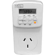 HPM D817/2DP 7 Day Digital Timer - Electrical Timer Up To 14 Different "On" and "Off" Switches