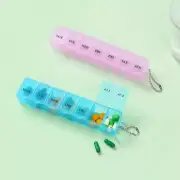 Mini Pill Case Box Organizer 7 Days Medicine Weekly Tablet Holder Storage Organi