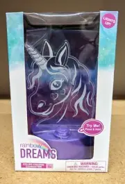 Rainbow Dreams Unicorn Color-Changing Character Night Light Lamp Pony New