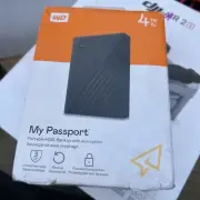 WD - My Passport Ultra for Mac 4TB External USB 3.0 Portable Hard Drive - Silver