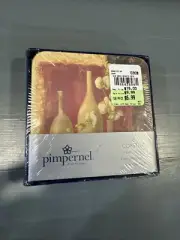 PIMPERNEL BY PORTMEIRION ORCHID MEMENTO SQ COASTERS GIFT BOXED Sealed Set Of 6