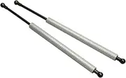 Front Bonnet Hood Modify Gas Struts Carbon Fiber Spring Damper Lift Support Absorber Compatible With T0y0ta Ractis XP100 2005-2010(SILVER CARBON FIBER)