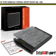 New Activated Carbon Cabin Air Filter for Nissan Versa 2007-2013 L4 1.6L 1.8L (for: Nissan)