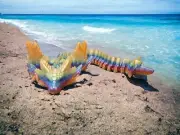 3d print, Axolotl, winged dragon, Salamander, Water creature, birthday gift