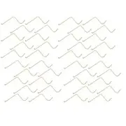 40 Wheel Rake Tines fits OTMA 6.5" x 11.5" x 15" Curved End w/ 0.262" Thick Wire
