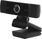 1080P Webcam with Microphone & Lens Cover,HD Webcam for Computers PC Laptop Desktop,USB Plug and Play,90-Degree Wide Angle,for Conference Learning Live