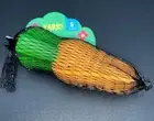 New Bark Box Super Chewer " Carrot " Dog Toy Carrot for Easter & Spring Small Sz