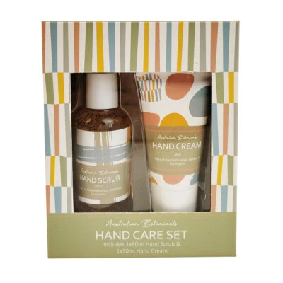 2pc Urban Maldon 80ml Hand Exfoliating Scrub & 50ml Moisturising Cream Care Set