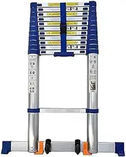 Multi Purpose Ladder 5M Telescoping Ladder Aluminium Extension Ladders Portable Folding Extendable Step Loft Ladder for Home