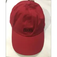 在飛比找蝦皮購物優惠-VANS BOX LOGO CAP 老帽酒紅色