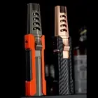 Outdoor Torch Jet Lighter Windproof Refillable Butane Gas Baking Welding Flame