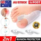 2 Silicone Gel Pain Relief Bunion Protector Toe Straightener Separator Alignment